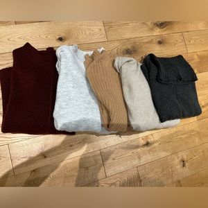 5 sweaters